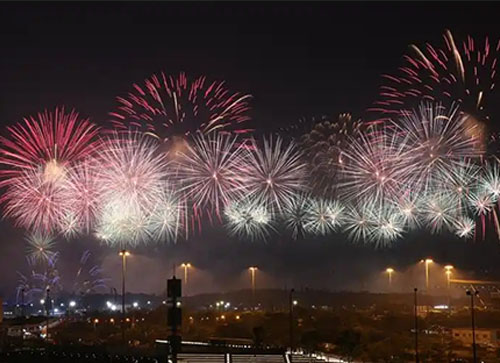 瑞昌市焰火晚会